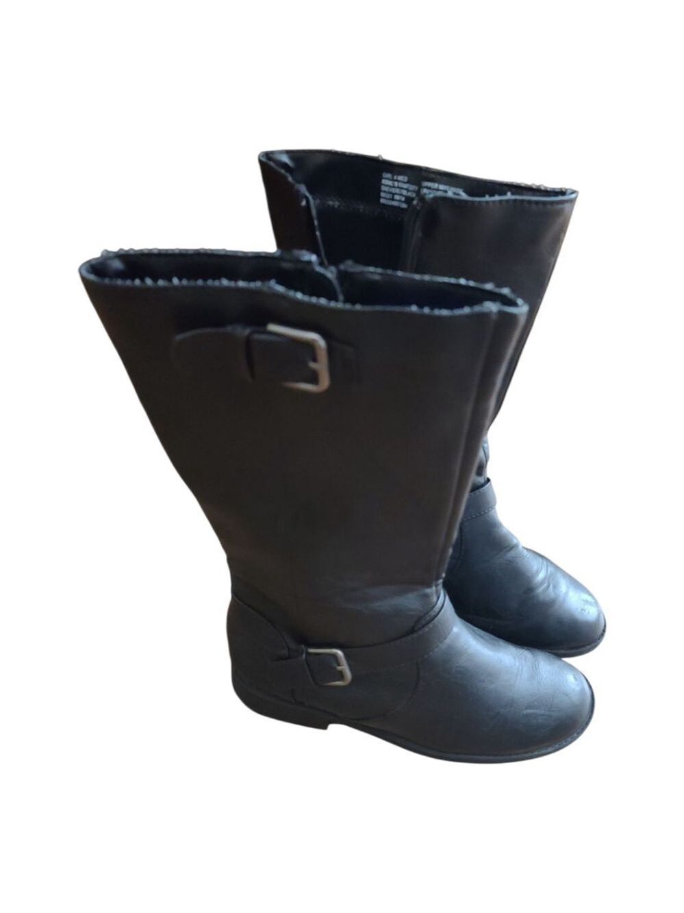 Sonoma Black Girls Riding Boots Size 4